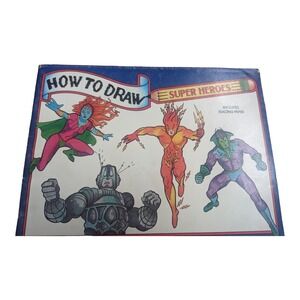 HOW TO DRAW SUPER HEROES By Jael‎ - 1993